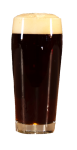 Tall glass of red beer.